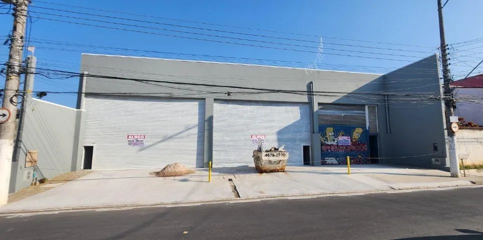 Salão/Galpão comercial de 375m2 - centro - Poá/SP.