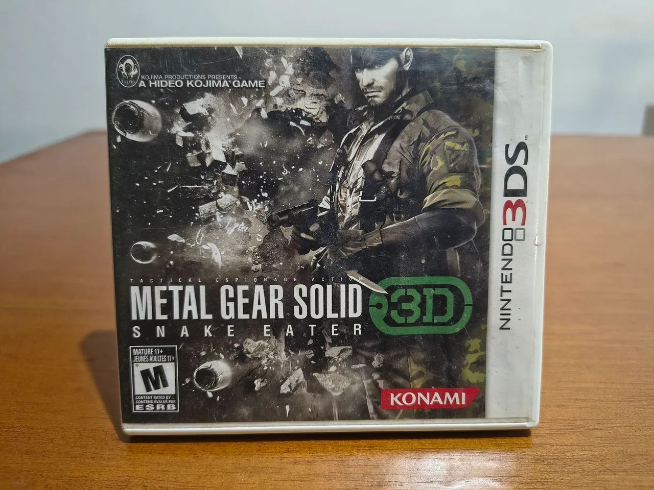 Metal Gear Solid Snake eater 3D para Nintendo 3DS - Jogo completo