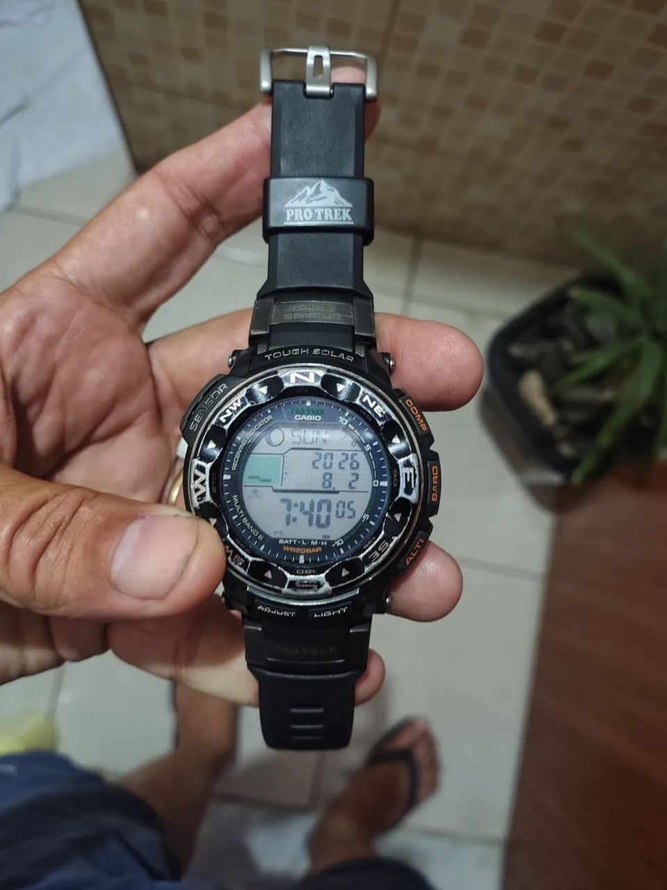Vendo relógio Casio protrek prw2500 - Foto 5
