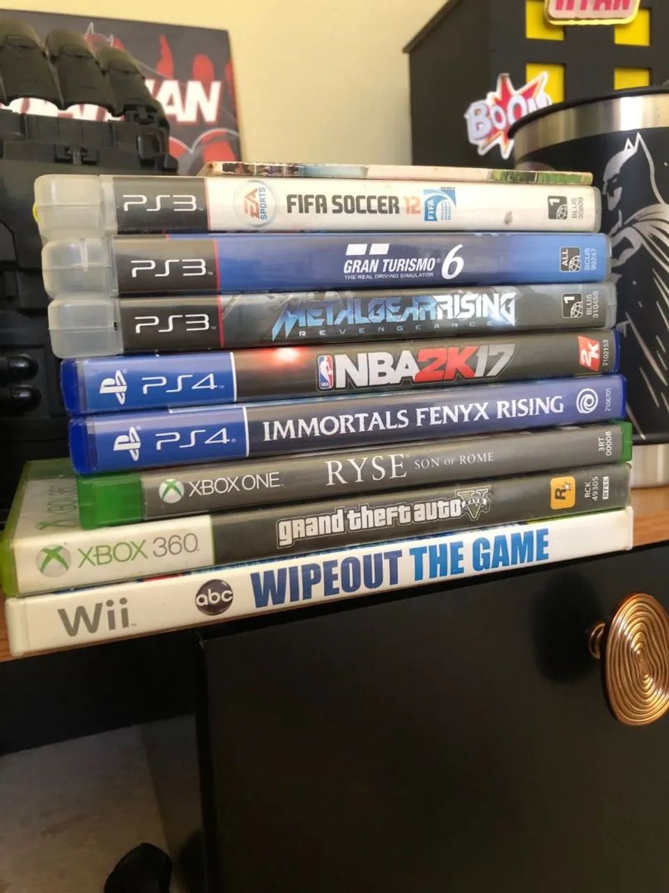 Lote de jogos PS3 | PS4 | XBOX ONE | XBOX 360 | NINTENDO WII