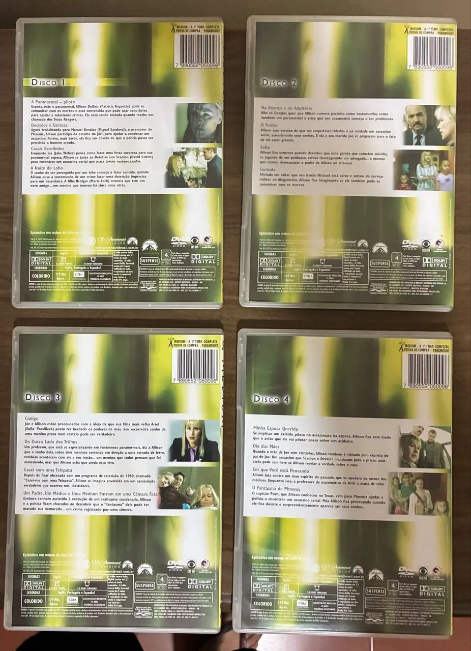 DVD da série de TV MÉDIUM - Foto 4