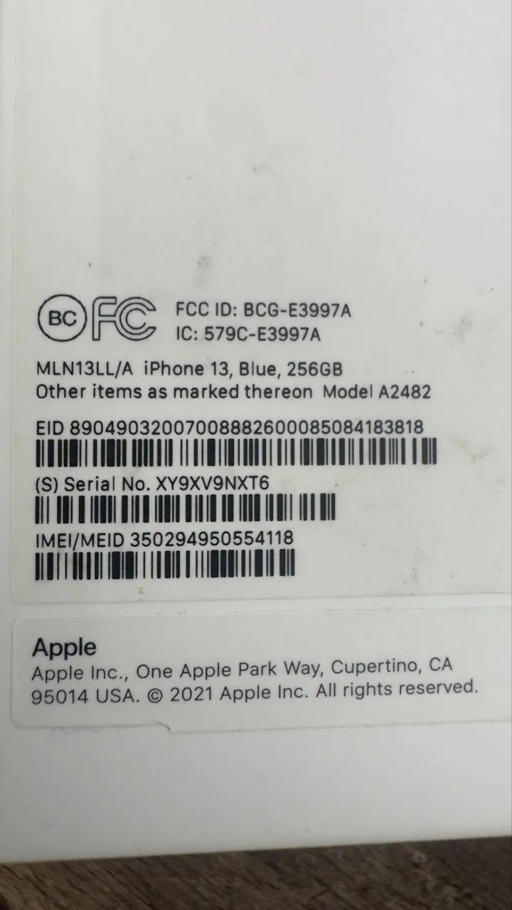 iPhone 13 256gb - Azul