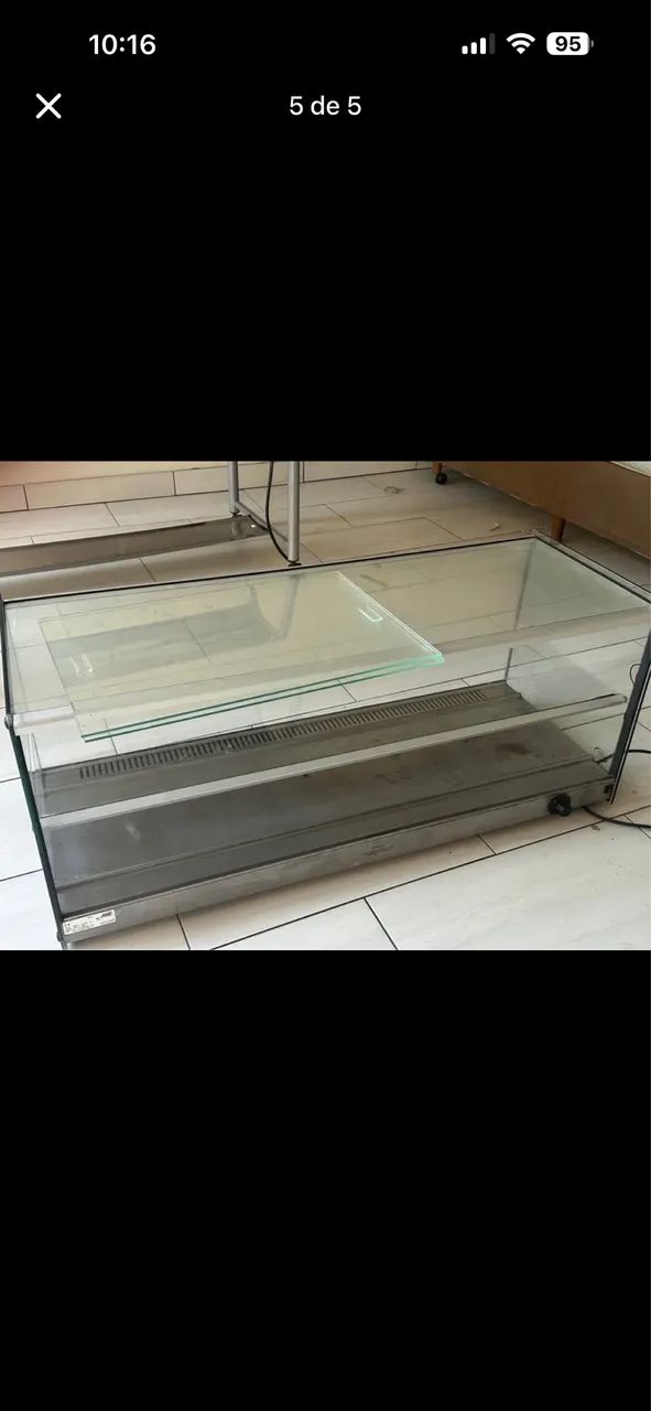 Equipamentos comerciais em inox ? Buffet 8 cubas + Vitrine - Foto 2