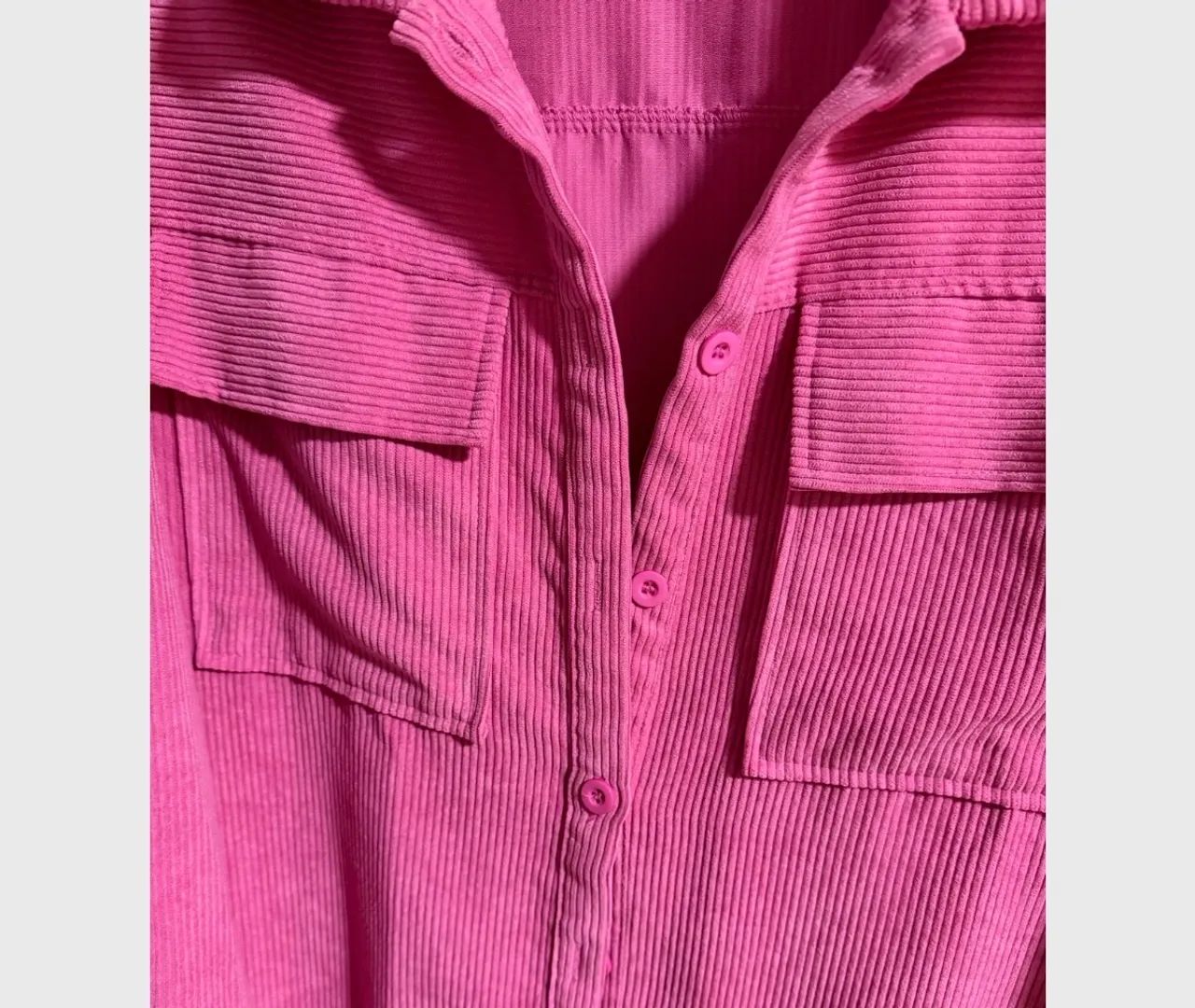 Sobretudo SHEIN Rosa  - Foto 5
