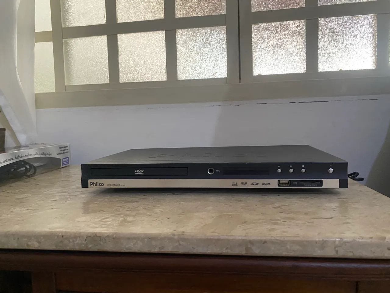 DVD Player Philco (Entrada USB / Karaokê) - Perfeito Estado (Desapego Mudança)