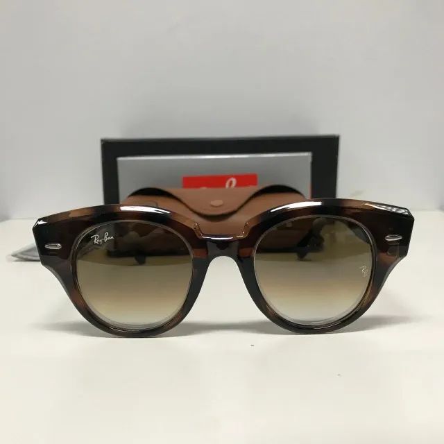 óculos de sol ray ban roundabout roma - Foto 4