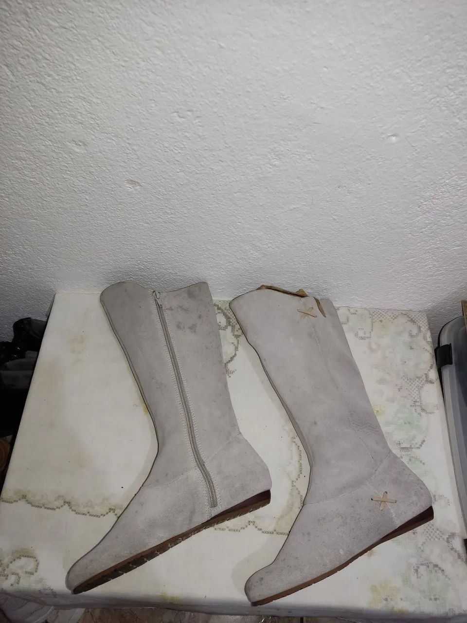 Bota de couro feminino  - Foto 2