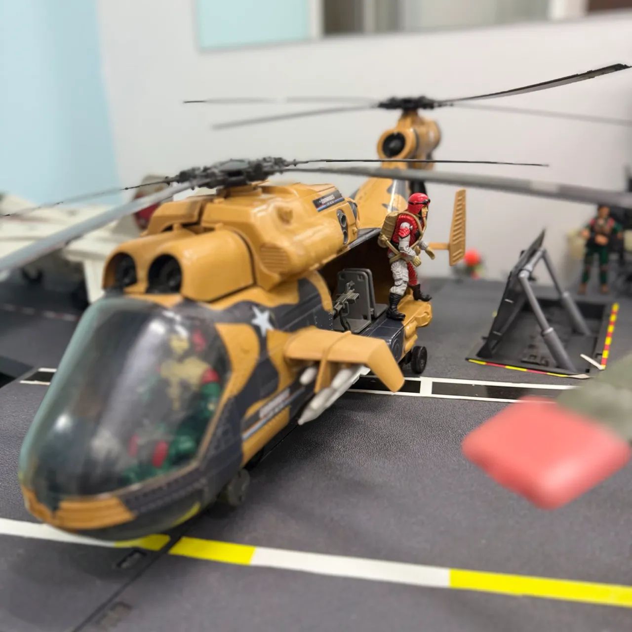 Tomahawk Comandos em ação/Gi Joe helicóptero  - Foto 6