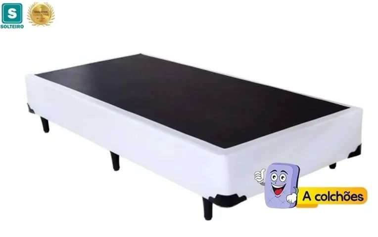Cama Base Box Solteiro 88x188x28