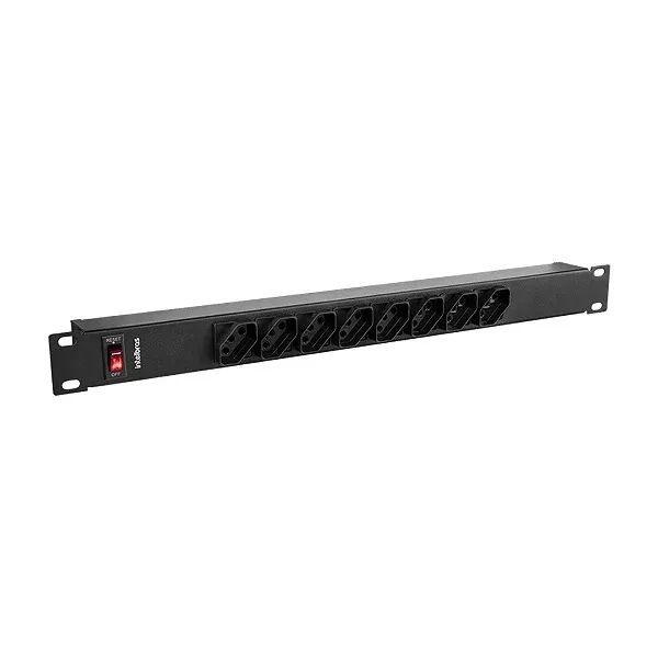 Protetor Eletrônico para Rack Calha 8 Tomadas Bivolt Cabo 1m 10A - Intelbras - Foto 4