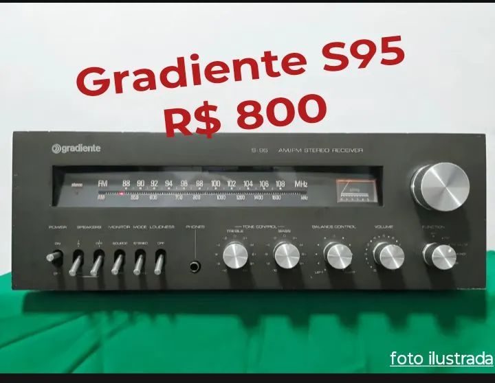 Gradiente S 95 tudo funcionando 