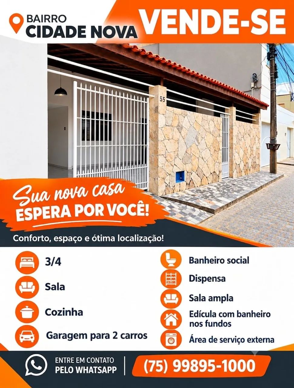 Casa Feira de Santana (Cidade Nova)