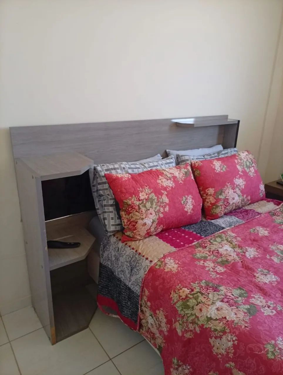 Vende-se CAMA BOX CASAL e CABECEIRA - Foto 3