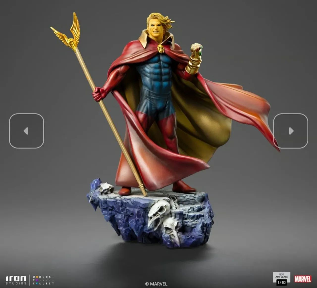 Adam Warlock Infinity Gauntlet Iron Studios - Foto 4