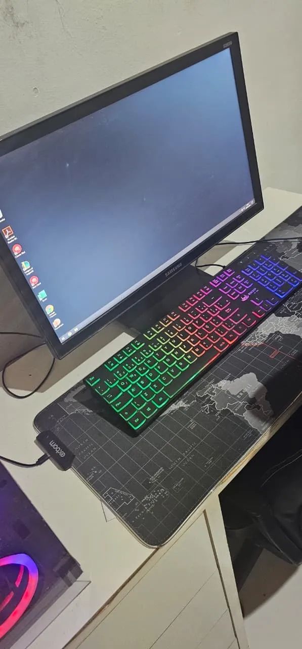 PC Gamer Completo Placa de Video GTX 1050,Processador intel i5, ssd 1tb + hd 1tb, 8 gb Ram - Foto 2