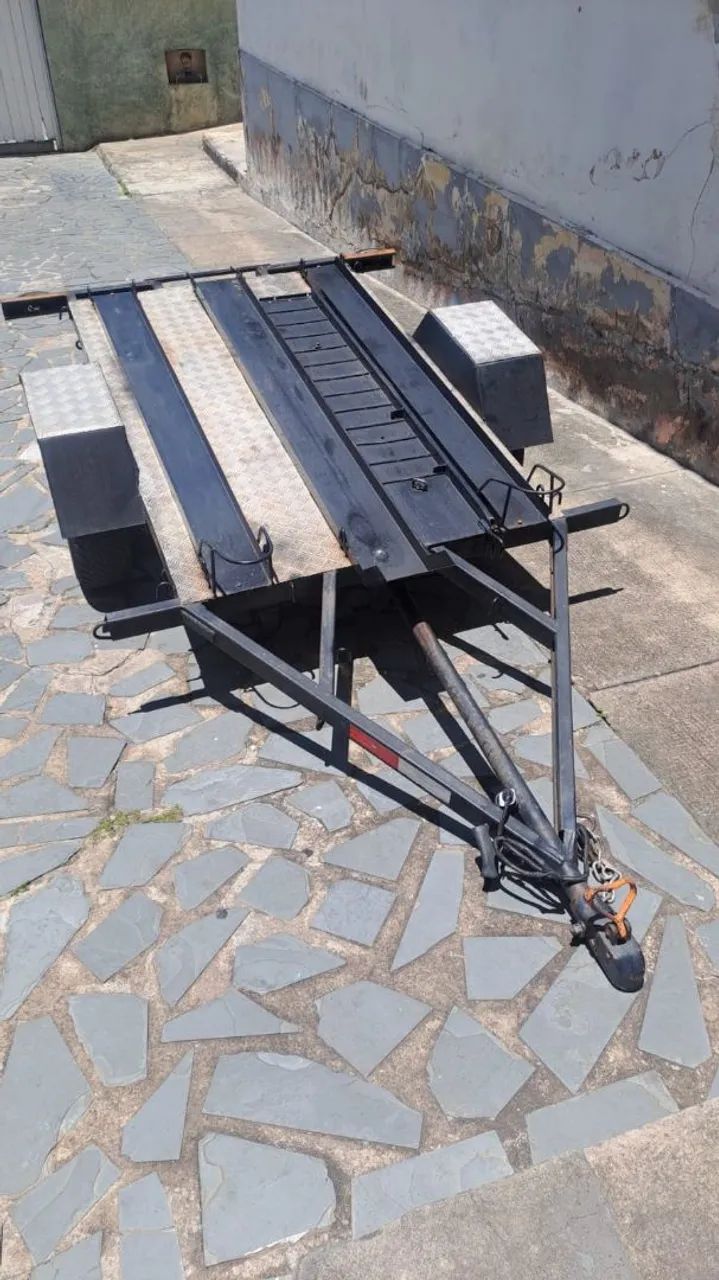 CARRETA/REBOQUE PARA MOTOS e AFINS - Foto 3