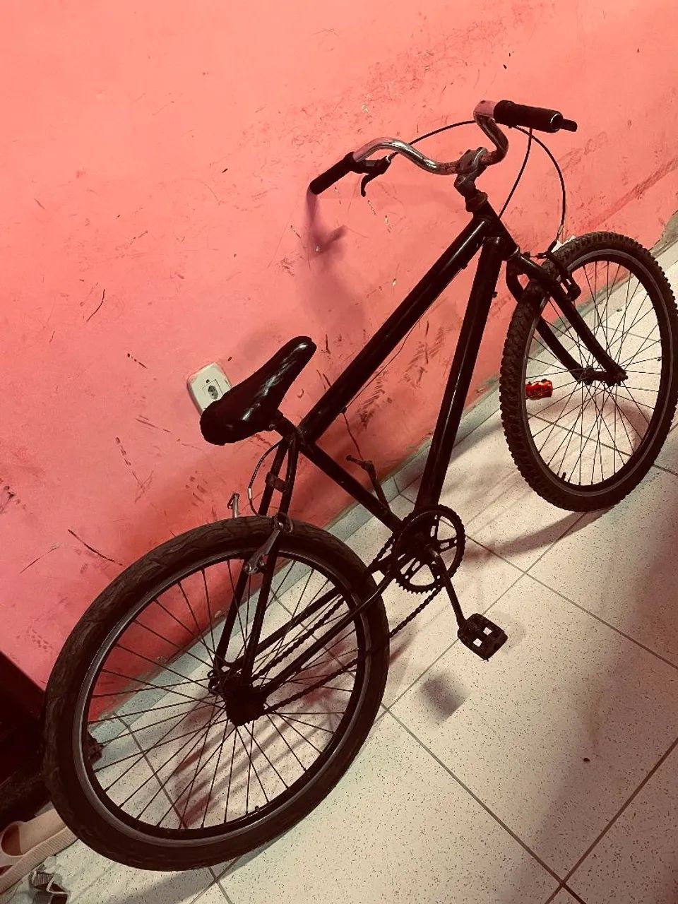 bicicleta funcionando perfeitamente 