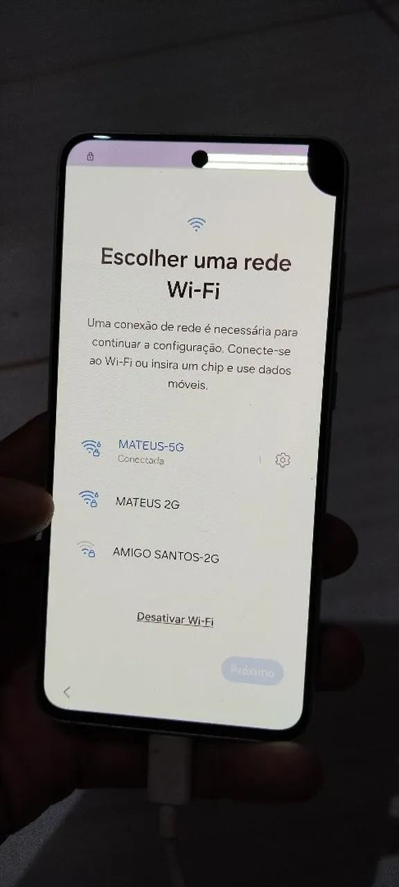 SAMSUNG GALAXY S21FE COM DEFEITO 