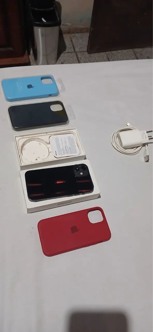 iPhone 12 mini preto 64 gigas funcionando perfeitamente  - Foto 3