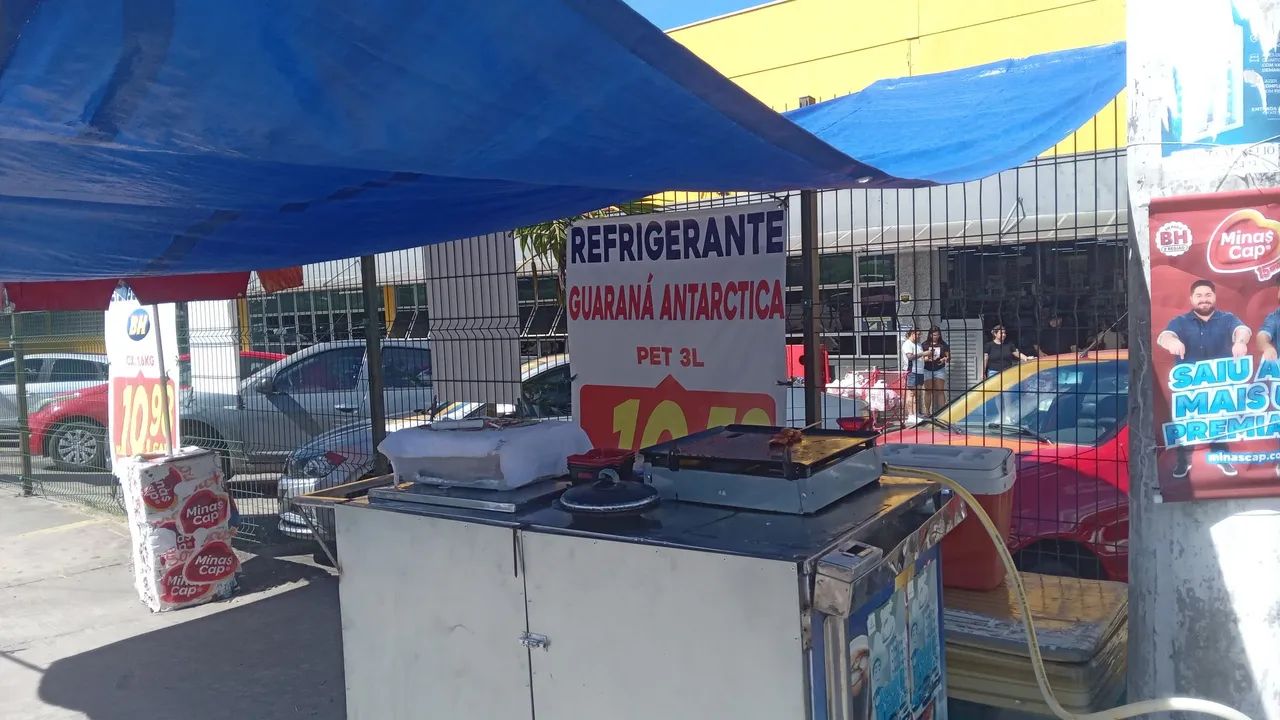 CARRINHO DE LANCHE COM CHAPA A GÁS  - Foto 2