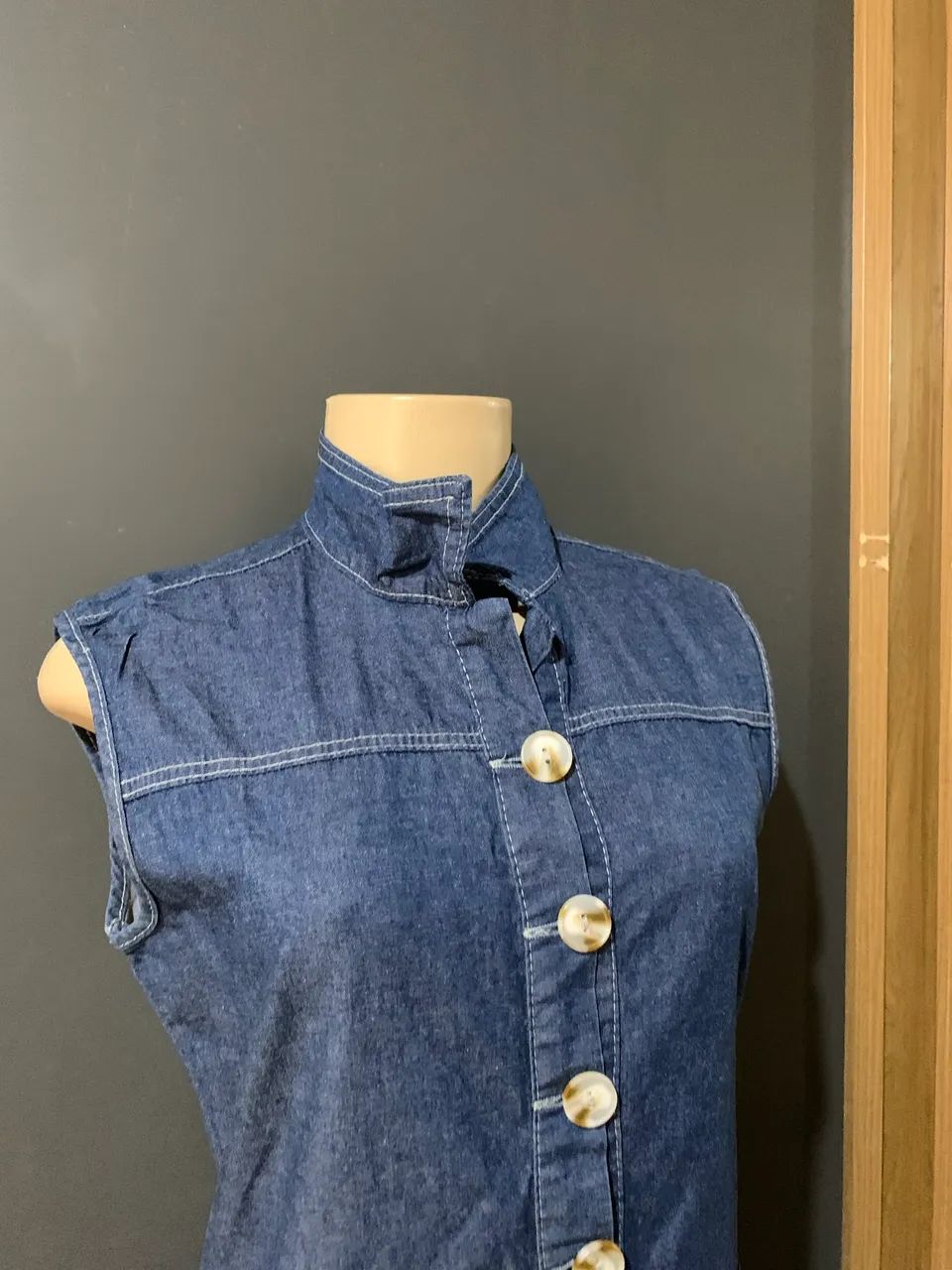Vestido jeans - Foto 4