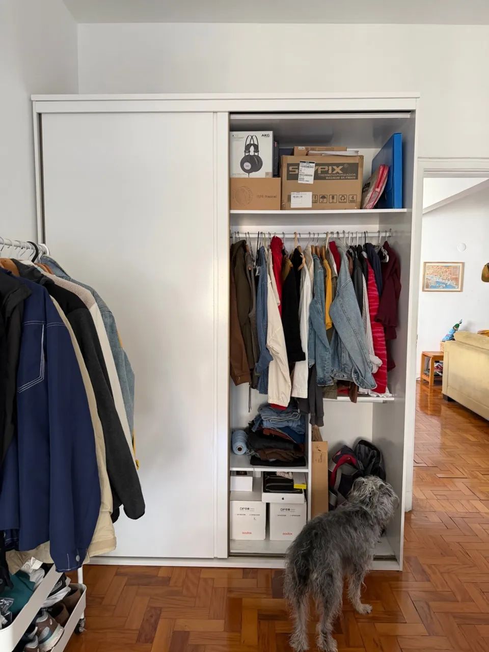 Armário casal reforçado ótimo estado - Foto 4