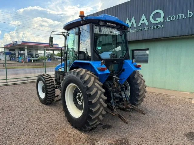 New Holland TL 75E 4x4 ano 2008 Cabinado  - Foto 2