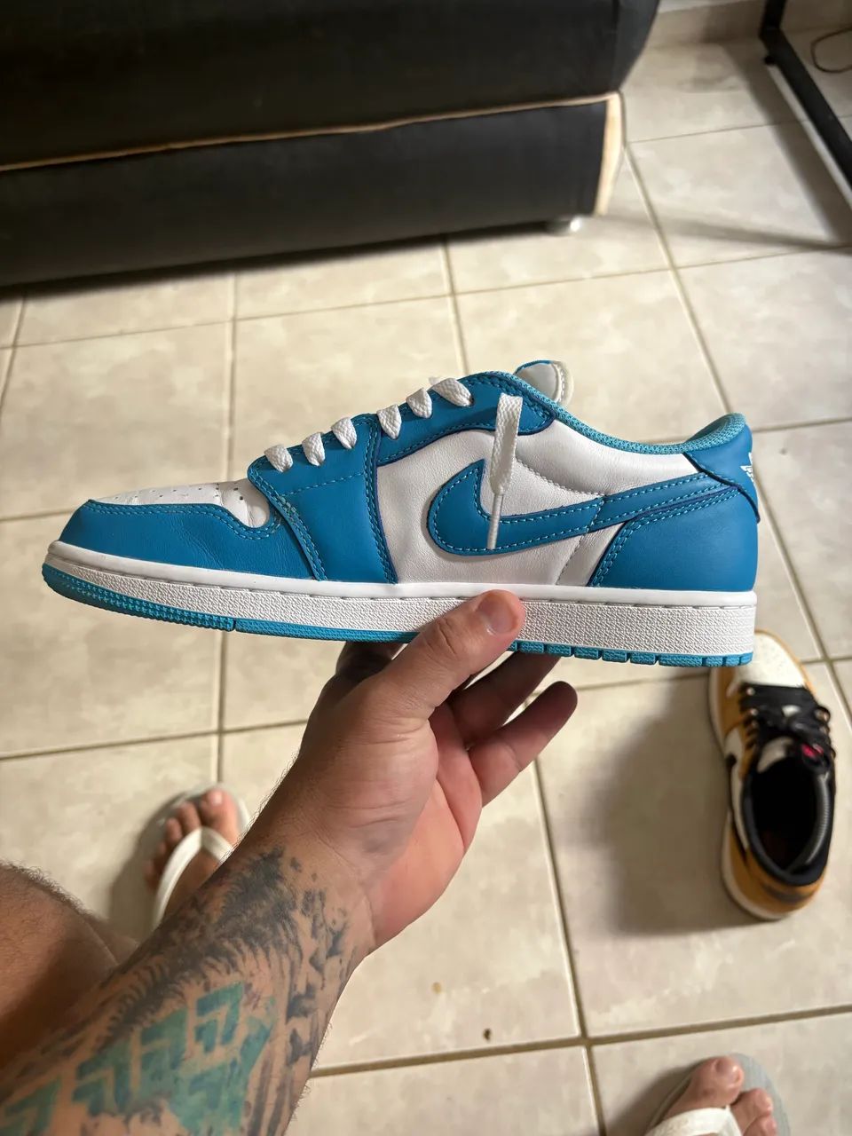 Jordan 1 low og UNC ERICK KOSTEN - Foto 3