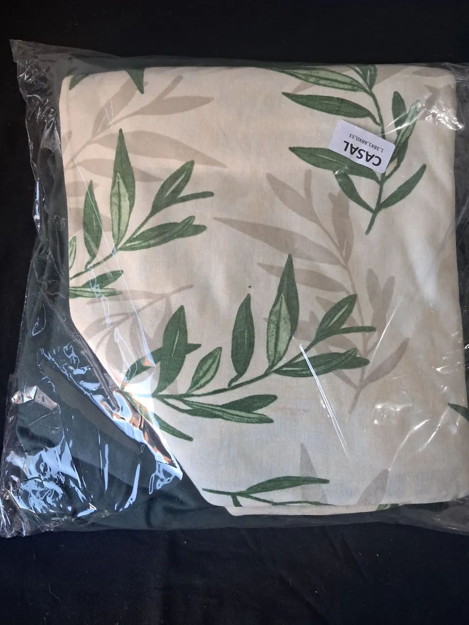 Lençol de malha com elástico 3 peças - Foto 2