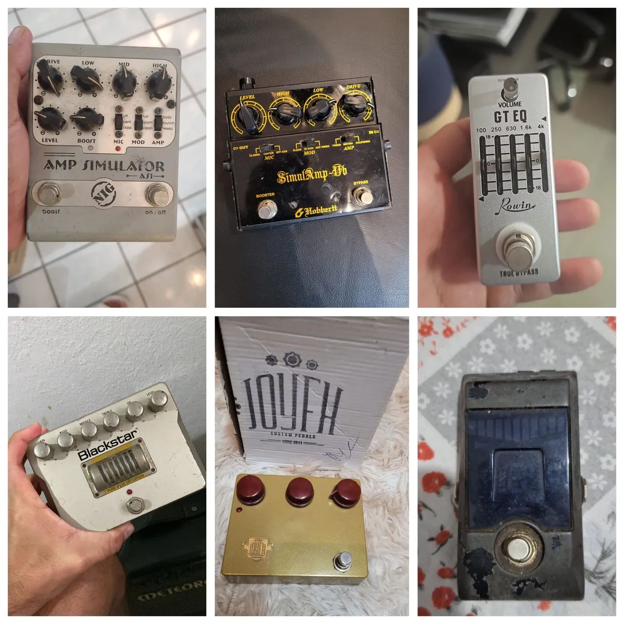 pedal p guitarra 