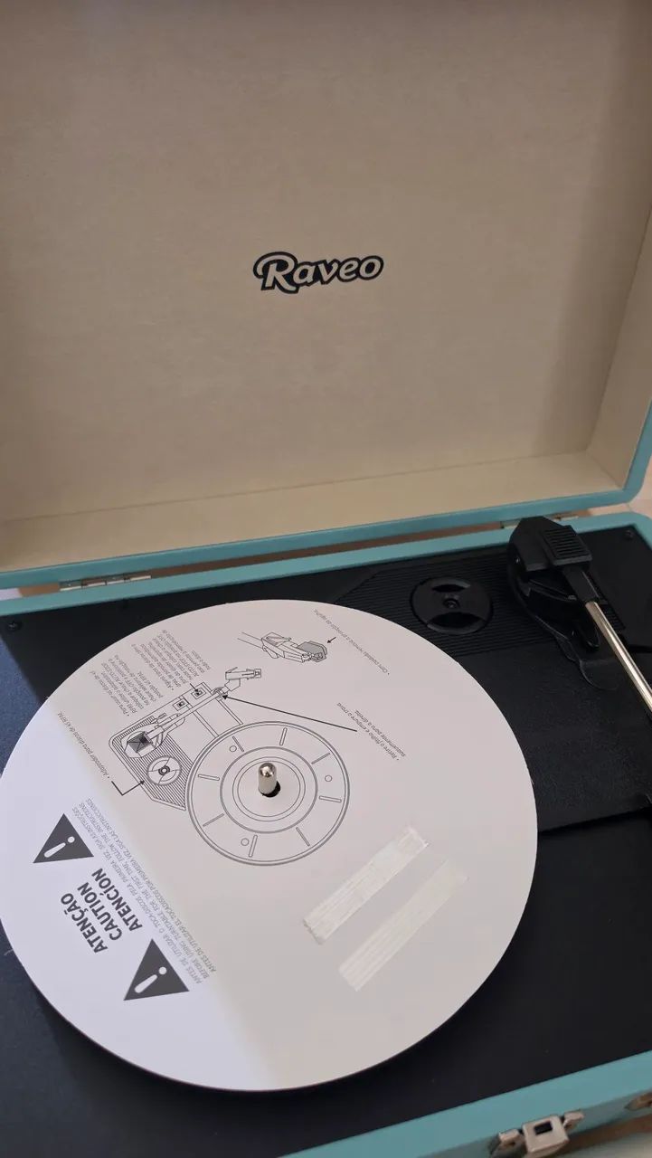 Toca Discos Raveo Sonetto Chrome - Foto 5