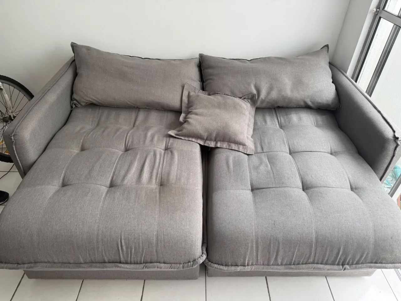 Sofá Cama - estado de usado - Foto 3