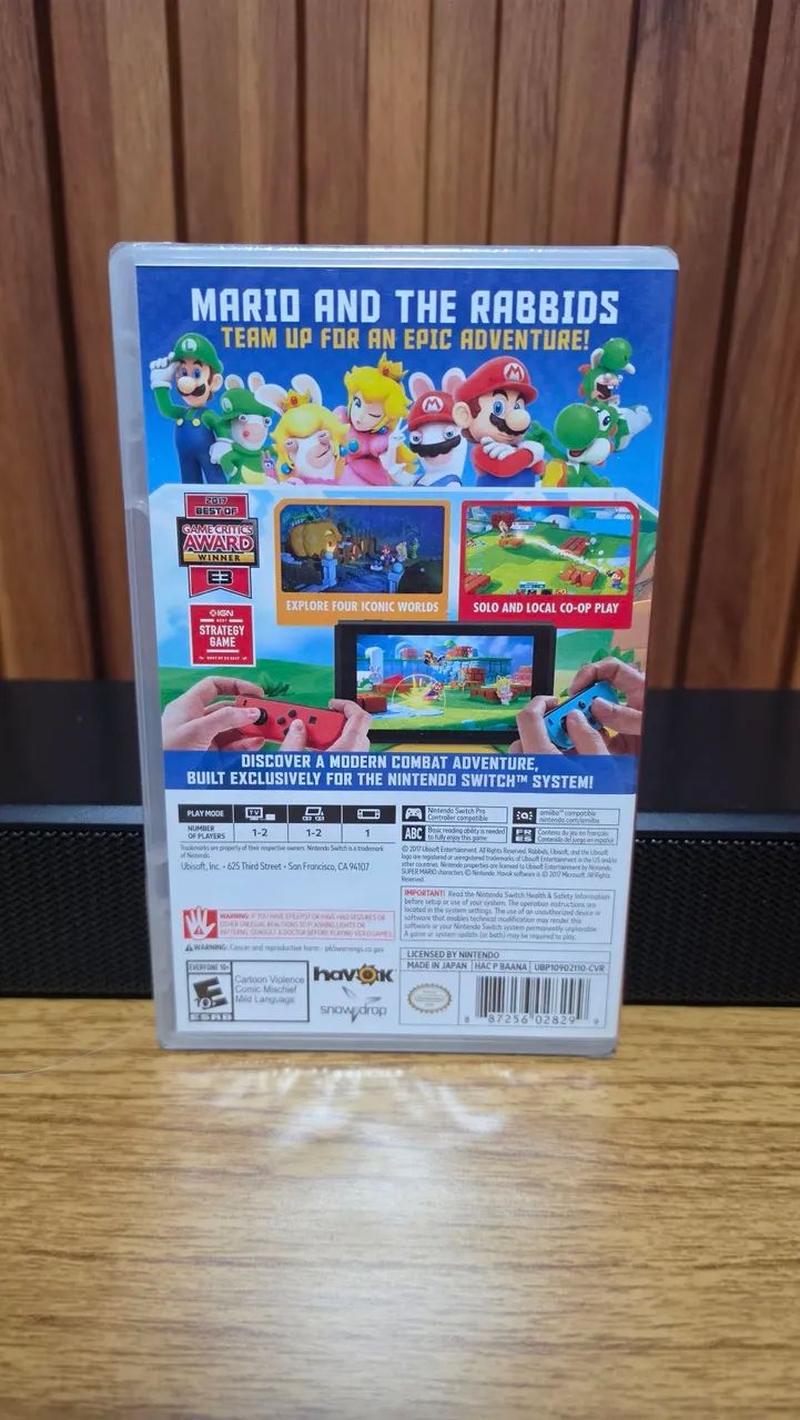 Mario Rabbids - Nintendo Switch LACRADO - Foto 2