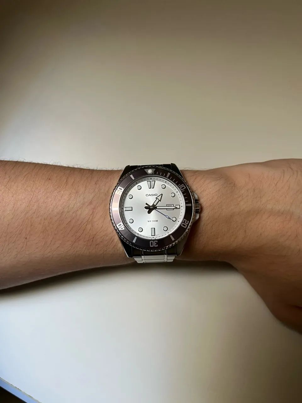 Casio Duro MDV-107D-7AVDF 200M Original Completo Pouquíssimo Uso - Foto 2