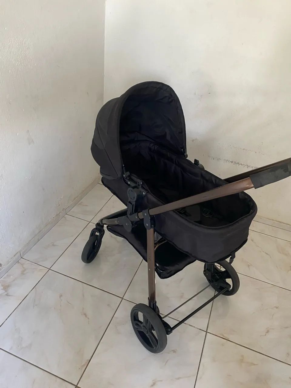 Carrinho de bebê e Bebê conforto  - Foto 3