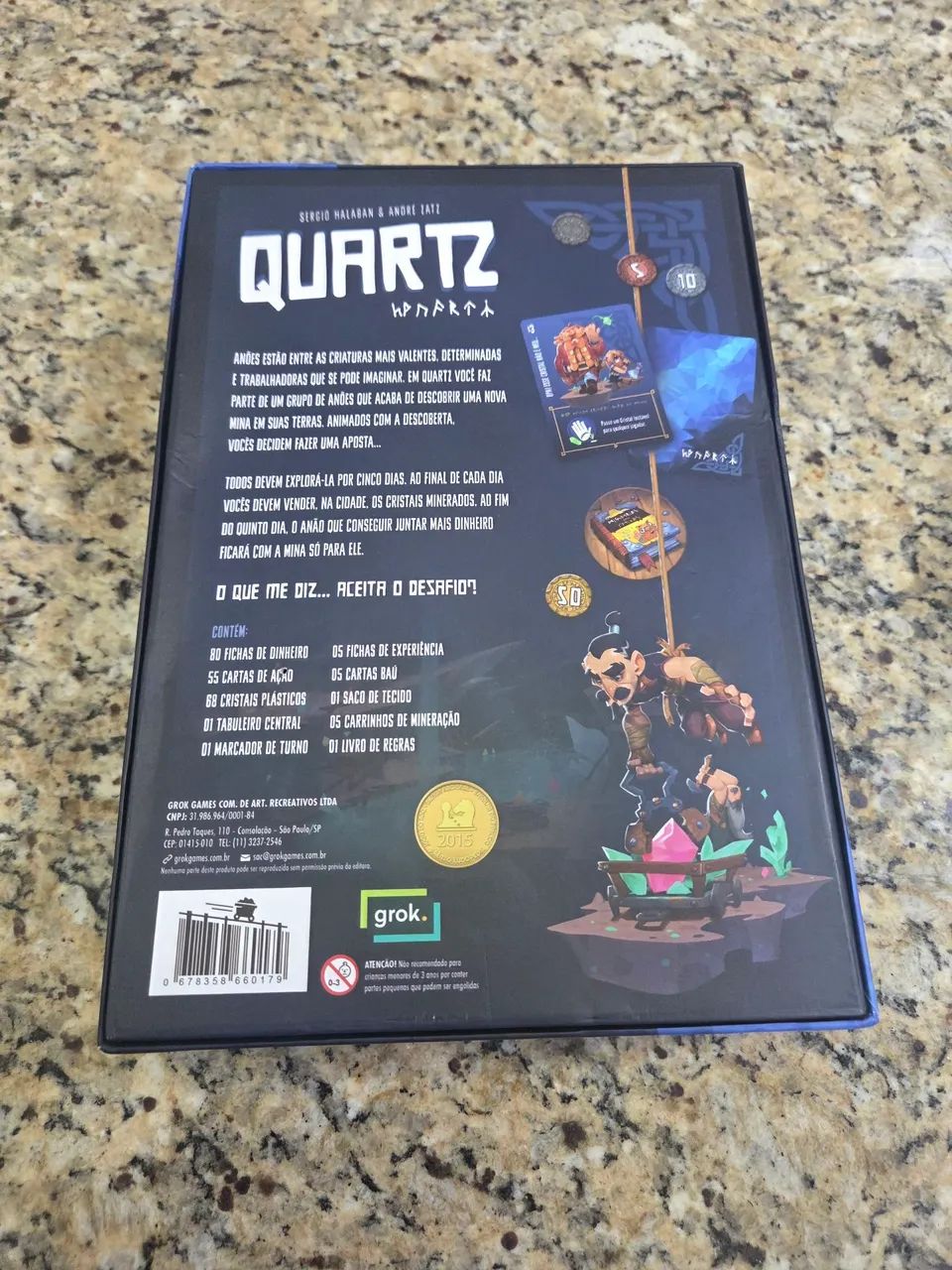 Quartz - perfeito estado - nunca jogado - Foto 2