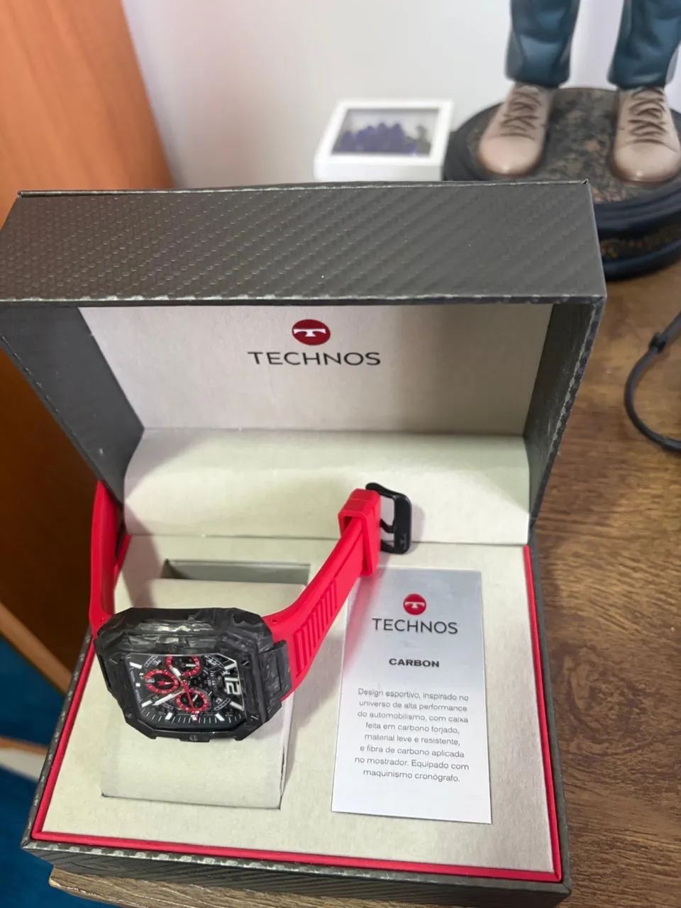 Technos TS Carbon Fibra de Carbono - Foto 2