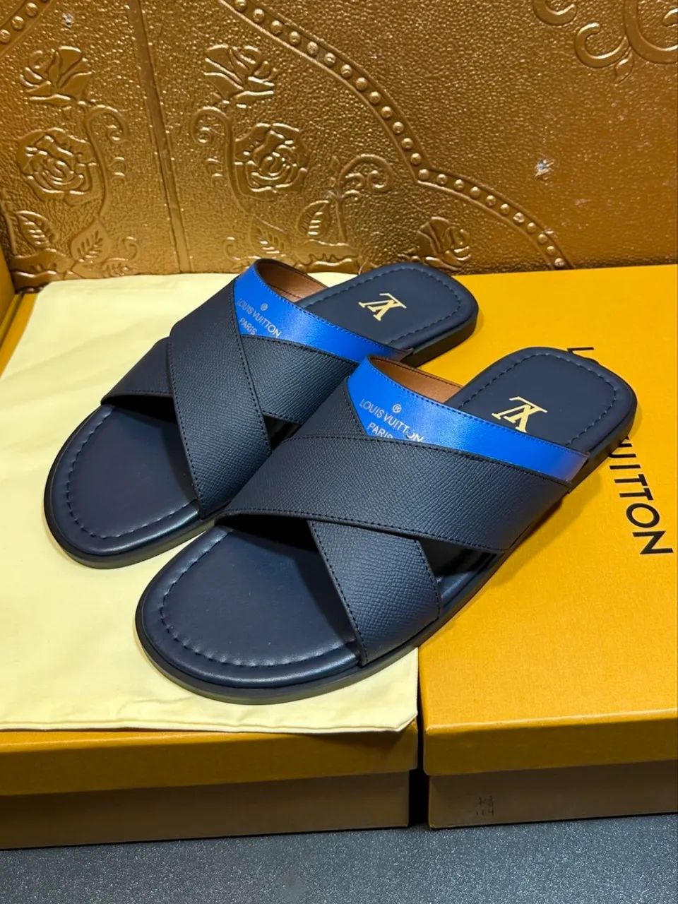 Sandália Masculina Louis Vuitton 