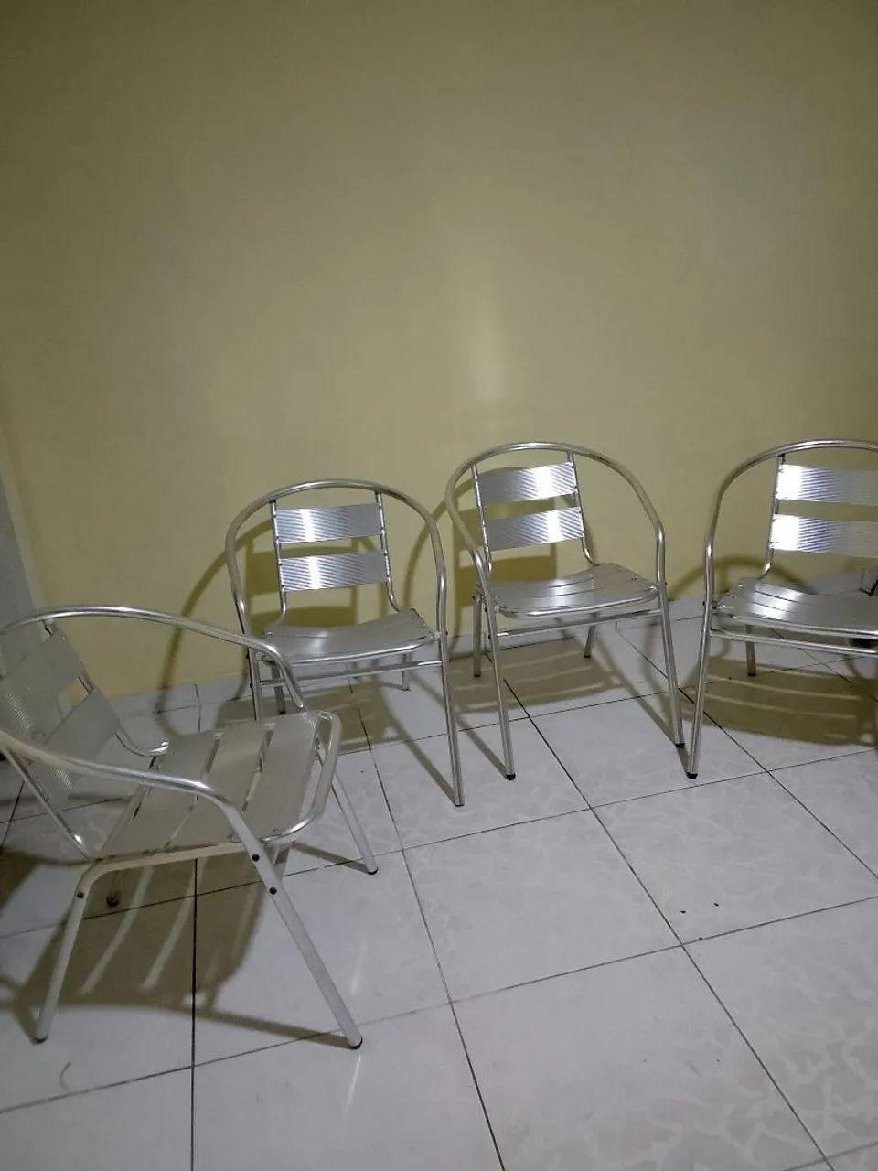 Cadeiras de alumínio  - Foto 4