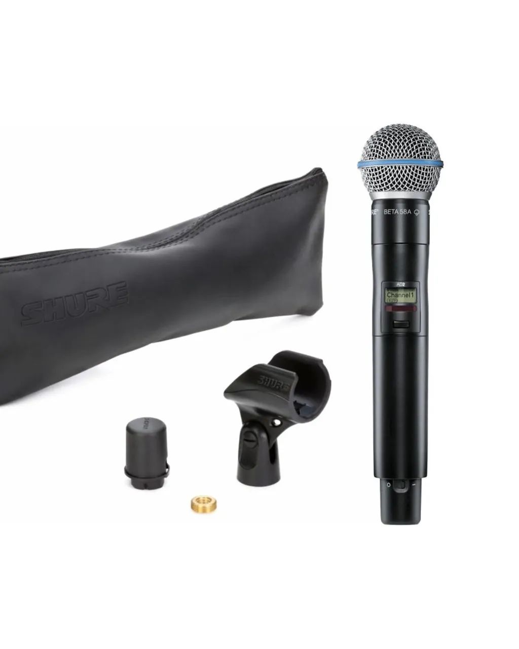 Sistema Duplo Microfone Axient Digital ADX5D Compacto AD2 Beta 58A + Bodypack AD1 - Foto 2