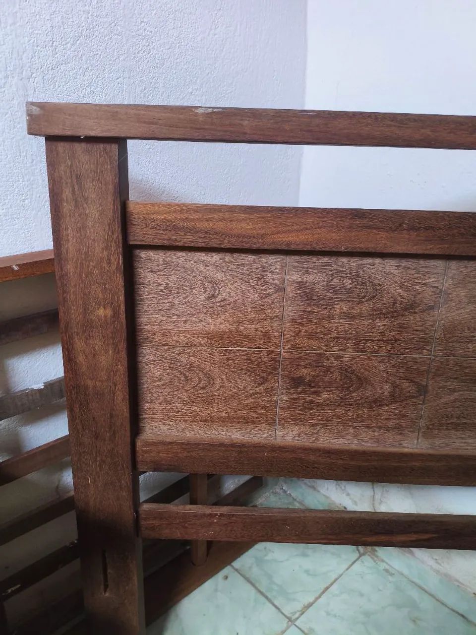 Cama solteiro sucupira  - Foto 5