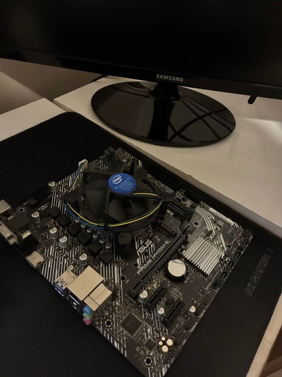 Processador Intel Core I3 10100f + Placa mãe H410M-E - Foto 2