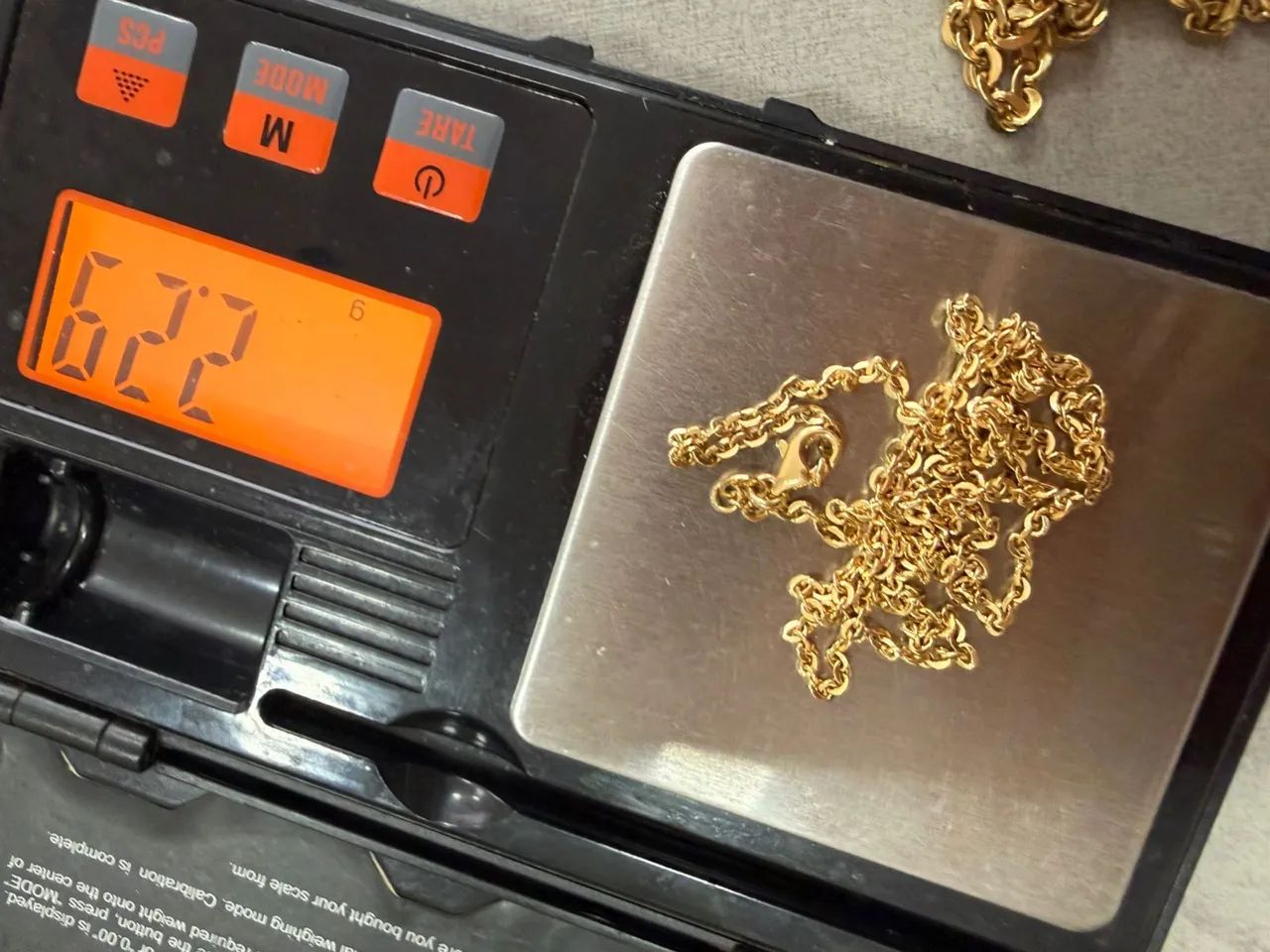 Correntes Femininas de ouro 18k procedência garantia eterna - Foto 4