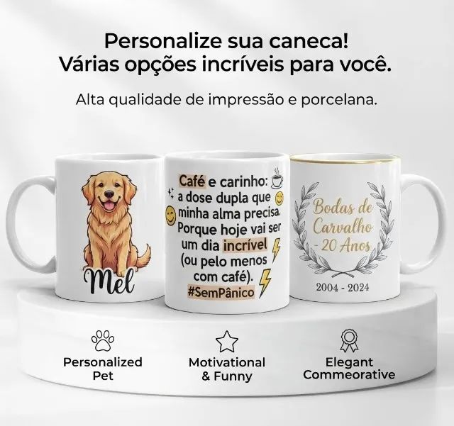 Caneca Personalizada - lembrança data especial  - Foto 2