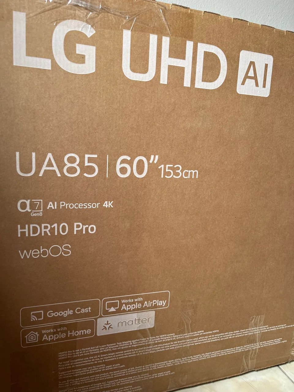 Smart TV LG 60 polegadas - Foto 4