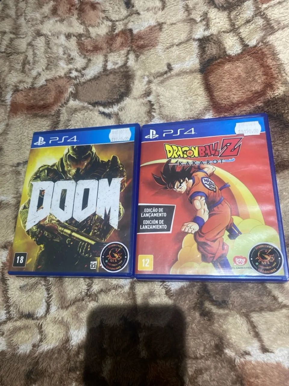 Dois jogos de ps4