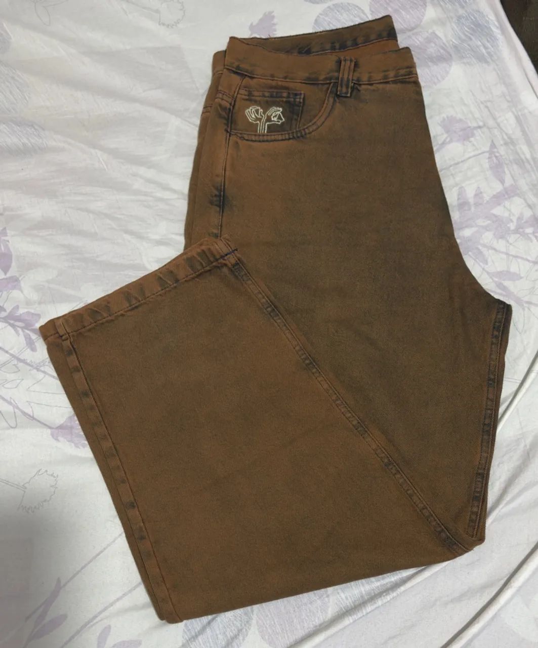 Calça Mycrocosmos baggy 