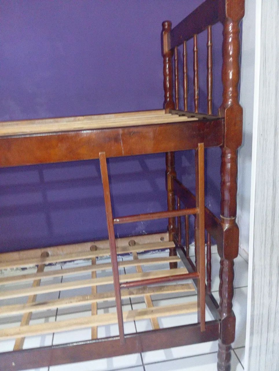 BELICHE de MADEIRA CLÁSSICA com ESCADA! - Foto 2