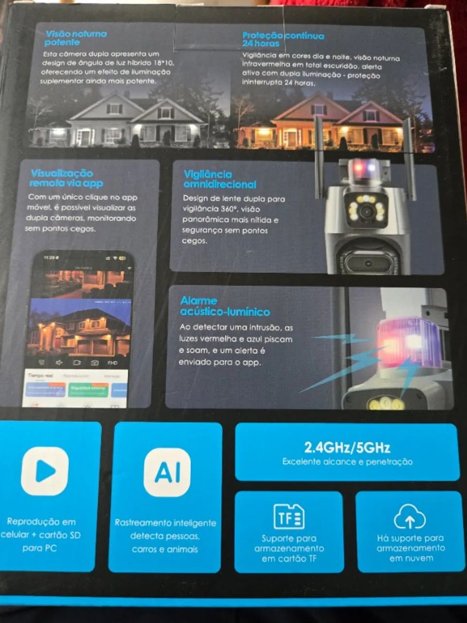 Câmera de seguran ça 4k - Foto 2