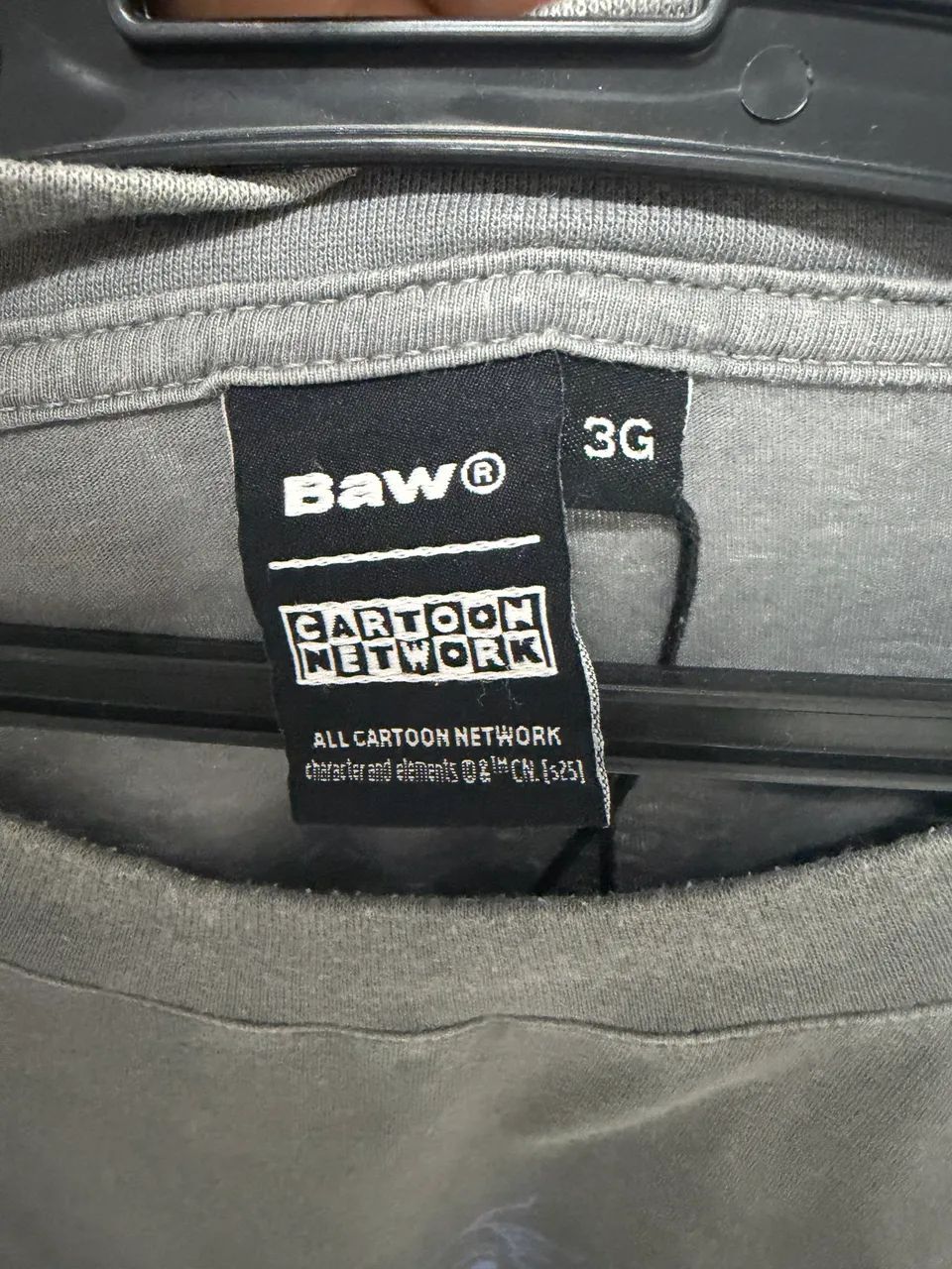 Camiseta Baw cão coragem cinza 3G - Foto 3